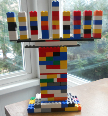 Colorful-Lego-Menorah